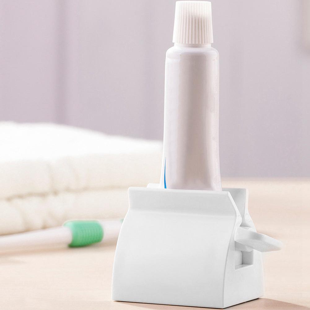 Multifunction Toothpaste Tube Squeezer Easy Dispenser Rolling Holder Bathroom Supplies
