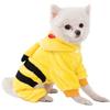 Coral Fleece Cosplay Costume For Pet  Clothing For Small Dogs Puppy Cats Clothes Chihuahua Yorkshire Costume Coat