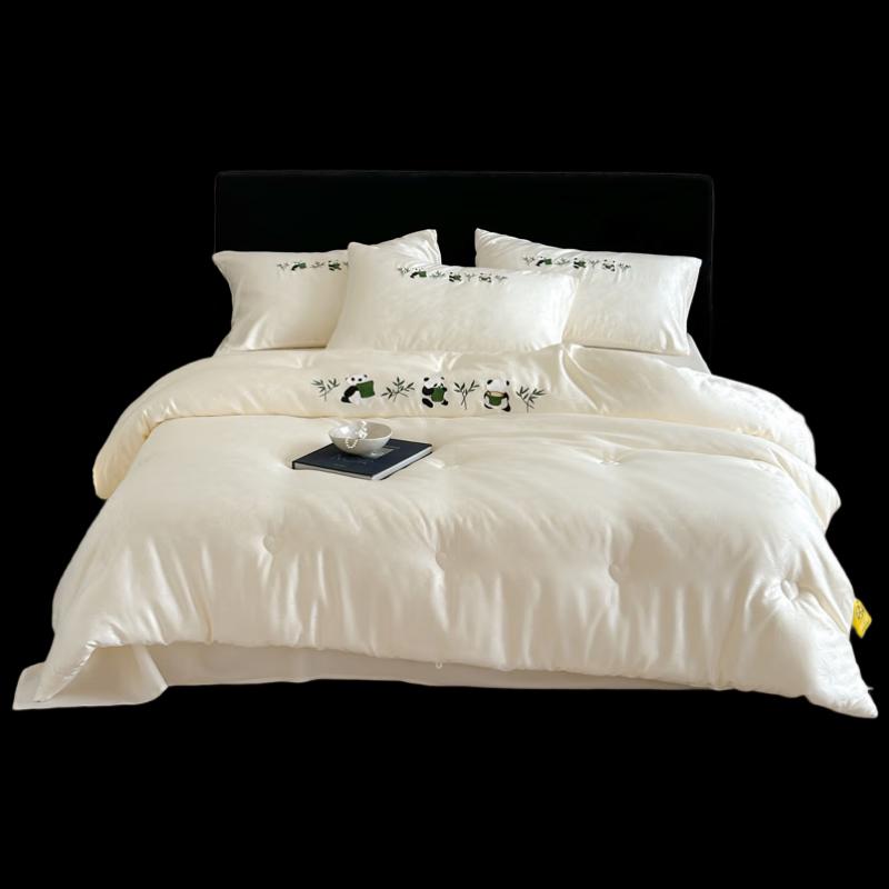 Yalu Bamboo Leaf Jacquard Quilt