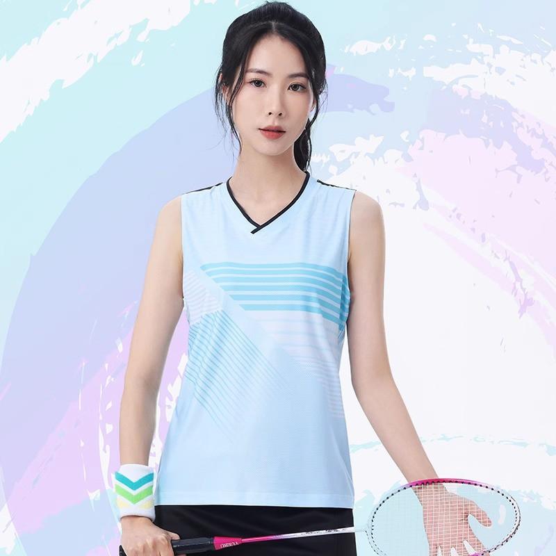 Quick-Dry Volleyball Tank Top Set Men Women Breathable Sportswear Training Match Gym
