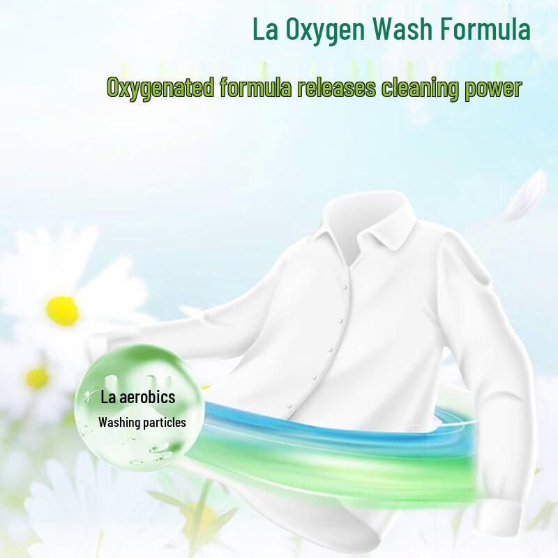 Walch Oxygen Laundry Detergent, Lemon Scent, 3L