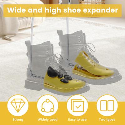 Schuhspanner Damen Herren Stiefelspanner Verstellbar Unisex Schuh Stiefelspanner Breite Füße für Größe 38 bis 43 Sneaker Schuh Verbreiterer