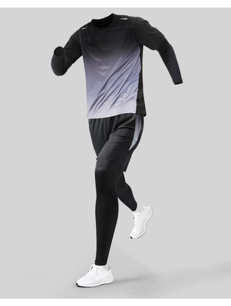 Men's Quick-Dry Running Suit: Tracksuit for Gym, Marathon, Cycling, Basketball & Morning Run