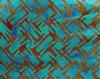 oneOone Georgette Viscose Aqua Blue Fabric Batik Fabric For Sewing Printed Craft Fabric By The Yard 42 Inch