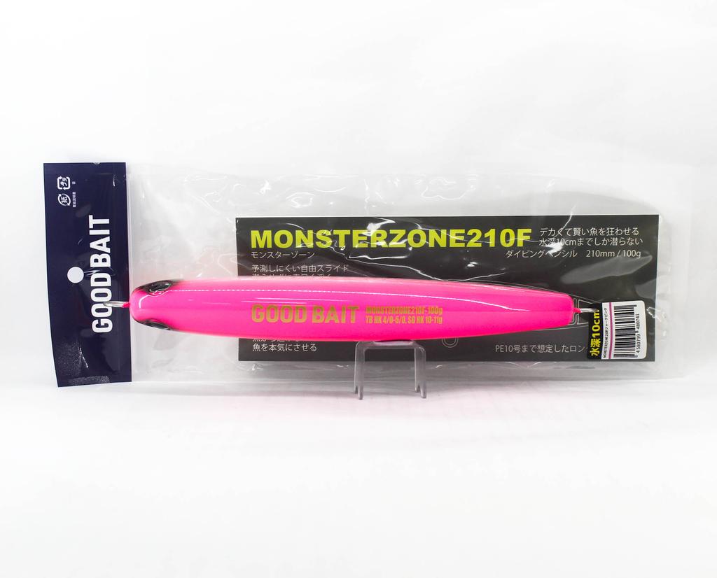 Good Bait Monster Zone 210F 210mm 100 grams Floating Lure Jerk Pink (0741)