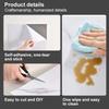 10Pcs Marble Wallpaper Super Strong Adhesive Waterproof Sticker For Bathroom Kitchen Decor Design