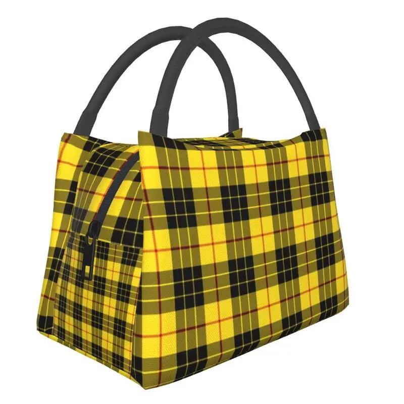 Коробка для обеда Outlander из кожи и тартана многоразовая для женщин герметичная шотландская художественная термосумка для обеда 28x17x16CM чистый 1790₽