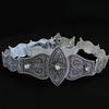 Traditional Caucasian Ethnic Belt Zinc Alloyed Retro Design Waist Sash For Men Women And Kids Fashion Accessory