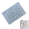 Cute Button Nail Art Silicone Mould for Embossed Designs Manicure Decoration Jewelry Making Accessories