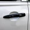 Bright black Front Car Door Handles Cover Trim 8pcs For Nissan Rogue -