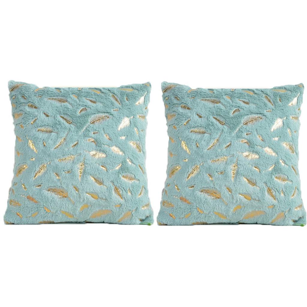Decorative Bed Plush Soft Feather Cushion Cover Throw Pillow Cover Home Decoration Pillowcase
