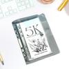 Envelope Challenge Binder with Clear Cover Monthly Money Saving Book for Easy and Fun Money Saving Goal 2.5/5/10K