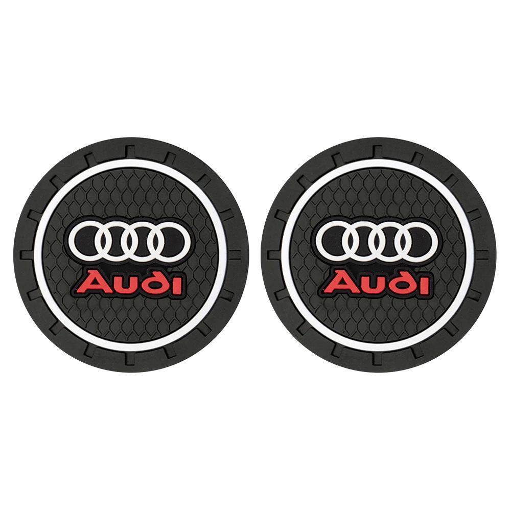 Car Water Coasters Water Cup Anti Slip Mat For Gwjd8 A4 B7 A6 C7 B9 B6 A5 B8 C6 4F A5 A3 A1 Sline 8P A7 A8 S3 S4 8L Q6 Q4 B5 B3