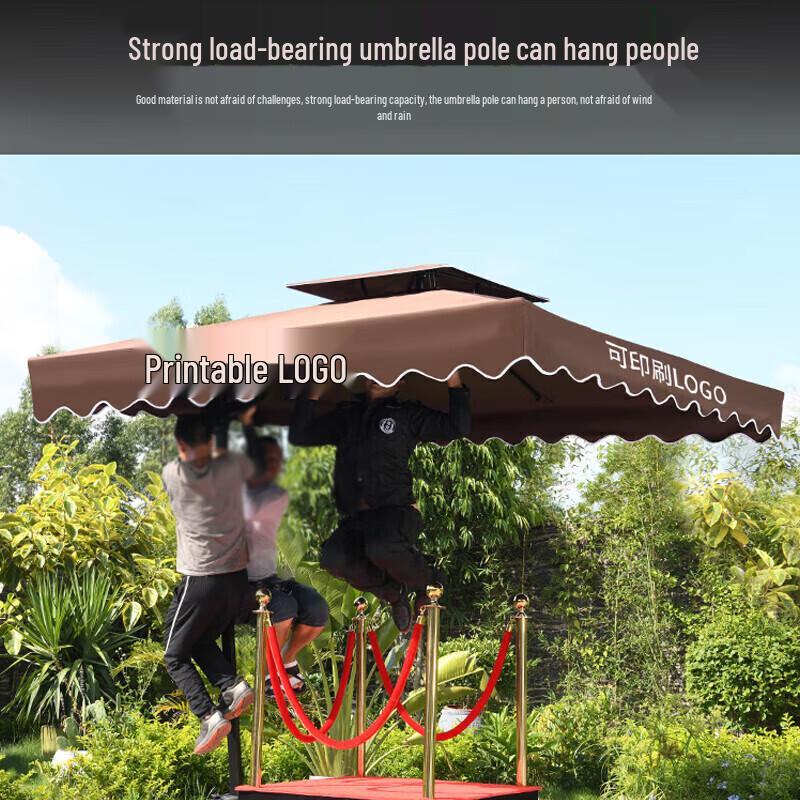 XinKaiDa Outdoor Sentry Post Umbrella with Stand