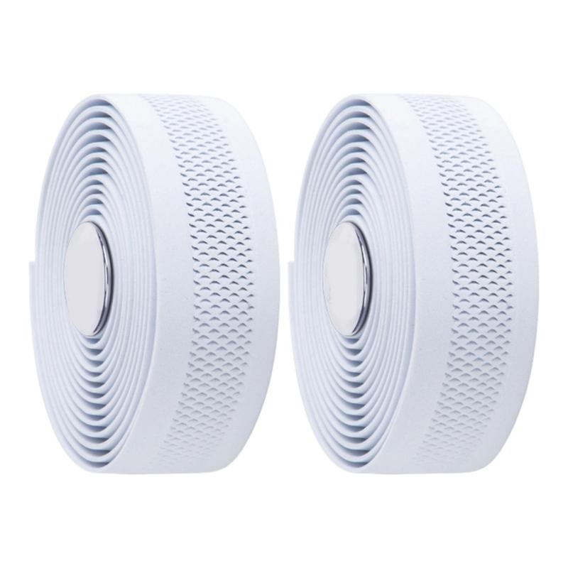 Bike Bar Tape for Bar Wrapping and Replacement, 1 Pair 2 Rolls, Approx. 200 x 3 cm Wrap for Road Bike Grip Use
