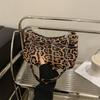 Retro Spice Girl Style Leopard Print Personalized Fashion Chain Portable Underarm Bag Niche Fashion Shoulder Bag Women