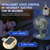 Voice Control Smart USB Socket Converter Lamp Protection Lights Switch Expansion Docking Station -English Voice Control Socket