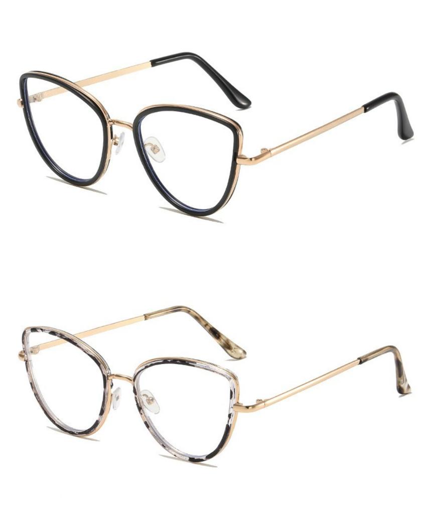 Fashion Anti-radiation Computer Glasses Retro Unisex Anti-blue Light Glasses Cat Eye Eyewear