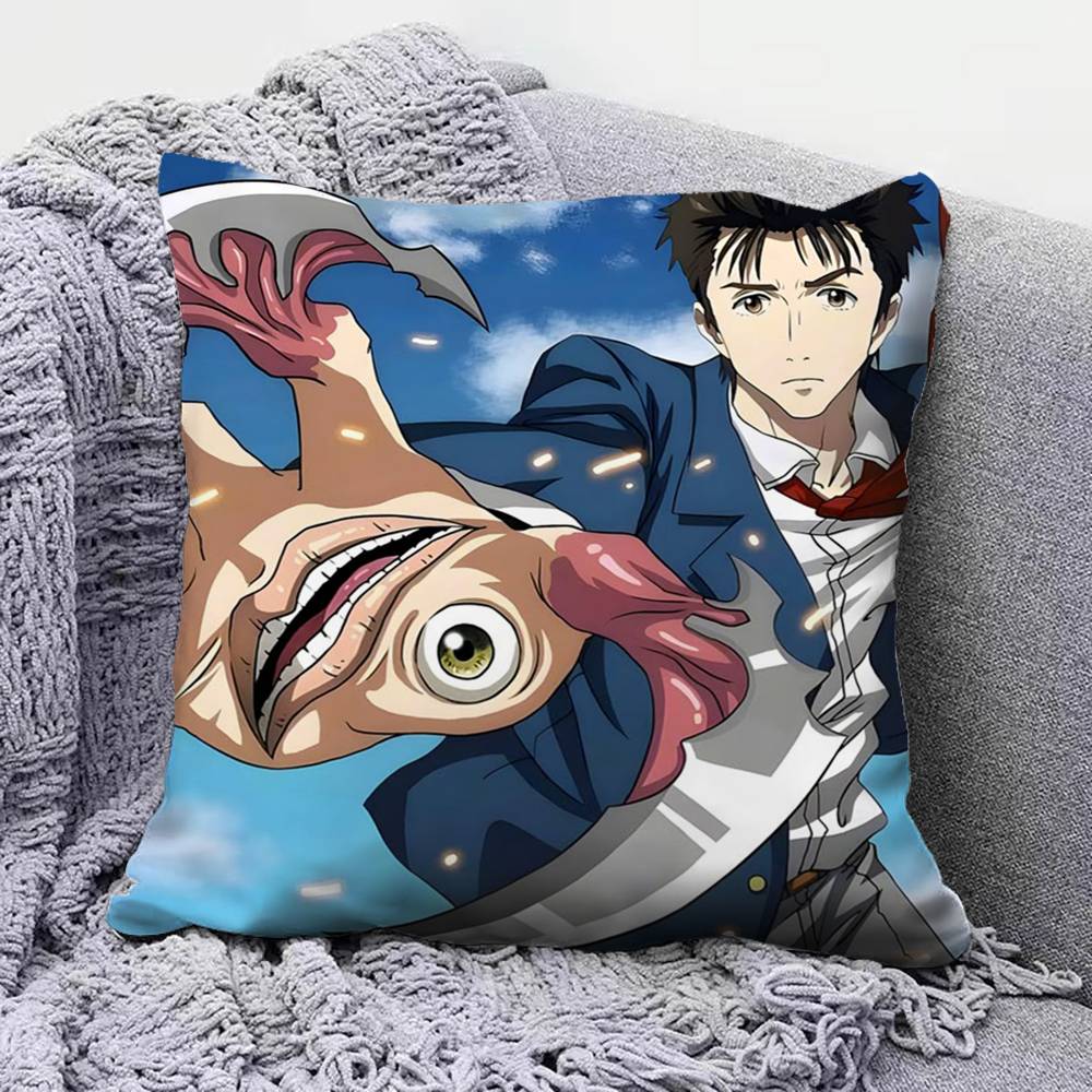 Parasyte AAnime Home Sofa Cushion Covers and Aecorative Custom Pillow Covers