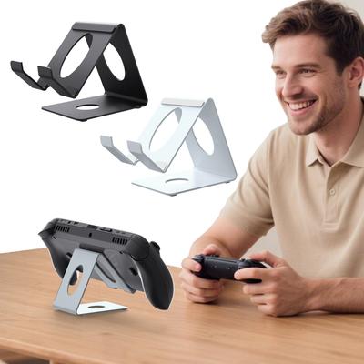 Metal Console Stand Holder Game Console Accessories Portable Console Stand Base for ROG Xbox Ally/X for Switch 2/Steam Deck