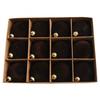 Velvet For Christmas Ornaments 12PC for Tree Mantle and Window Decoration