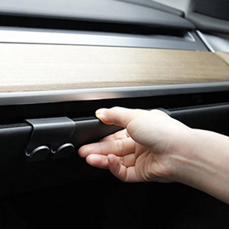 Gancho para guantera de Tesla Model 3 Highland 2024 Model Y, soporte multifuncional para equipaje, clip para colgar, accesorios para el nuevo Model3