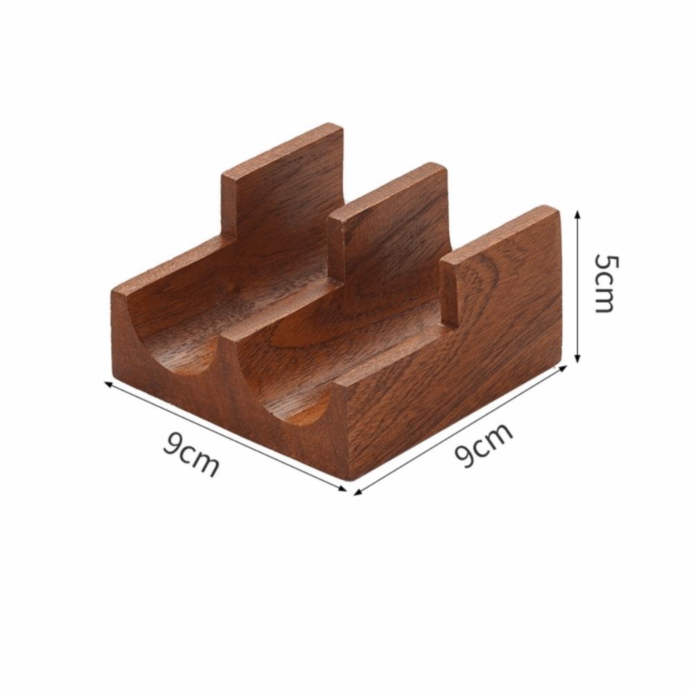 Thickened Sushi RackU-shaped Sushi Rack Sapele Wood Sushi Boat Creative Urchin Holder  Home