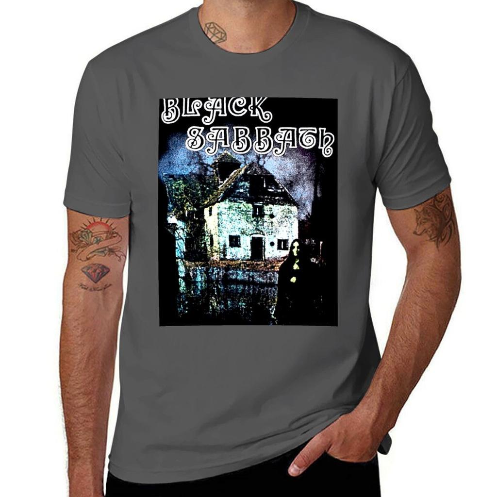House Black Sebbath 1 Tshirt Casual Loose Short Sleeve Tee For Unisex