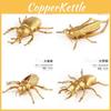 High Quality Pvc Realistic Insect Models Set With Detailed Golden Stag Beetles Scorpions Bees And Crickets For Play And Display