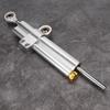 Universal Motorcycle CNC Aluminum Alloy Steering Damper Stabilizer Accessory (Sliver)