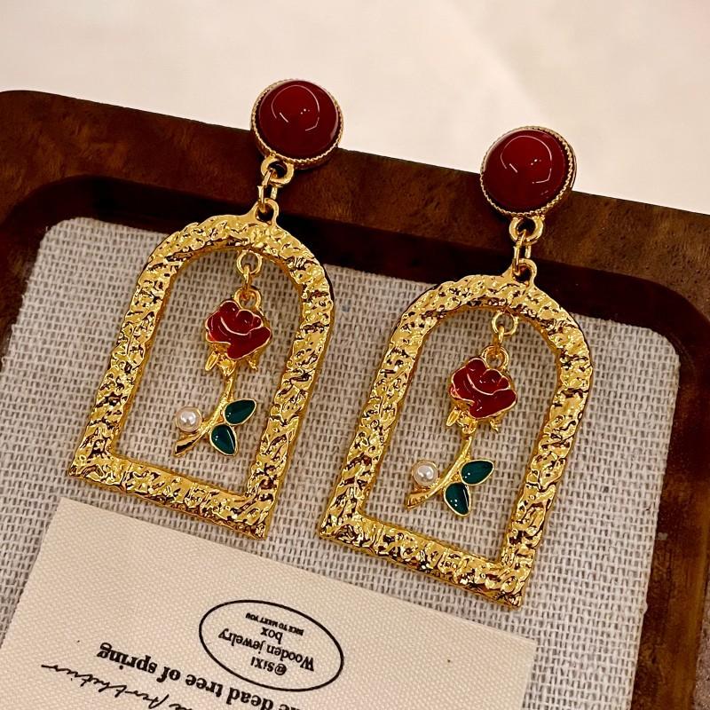 Boucles d'oreilles pendantes tendance pour les bijoux pour femmes