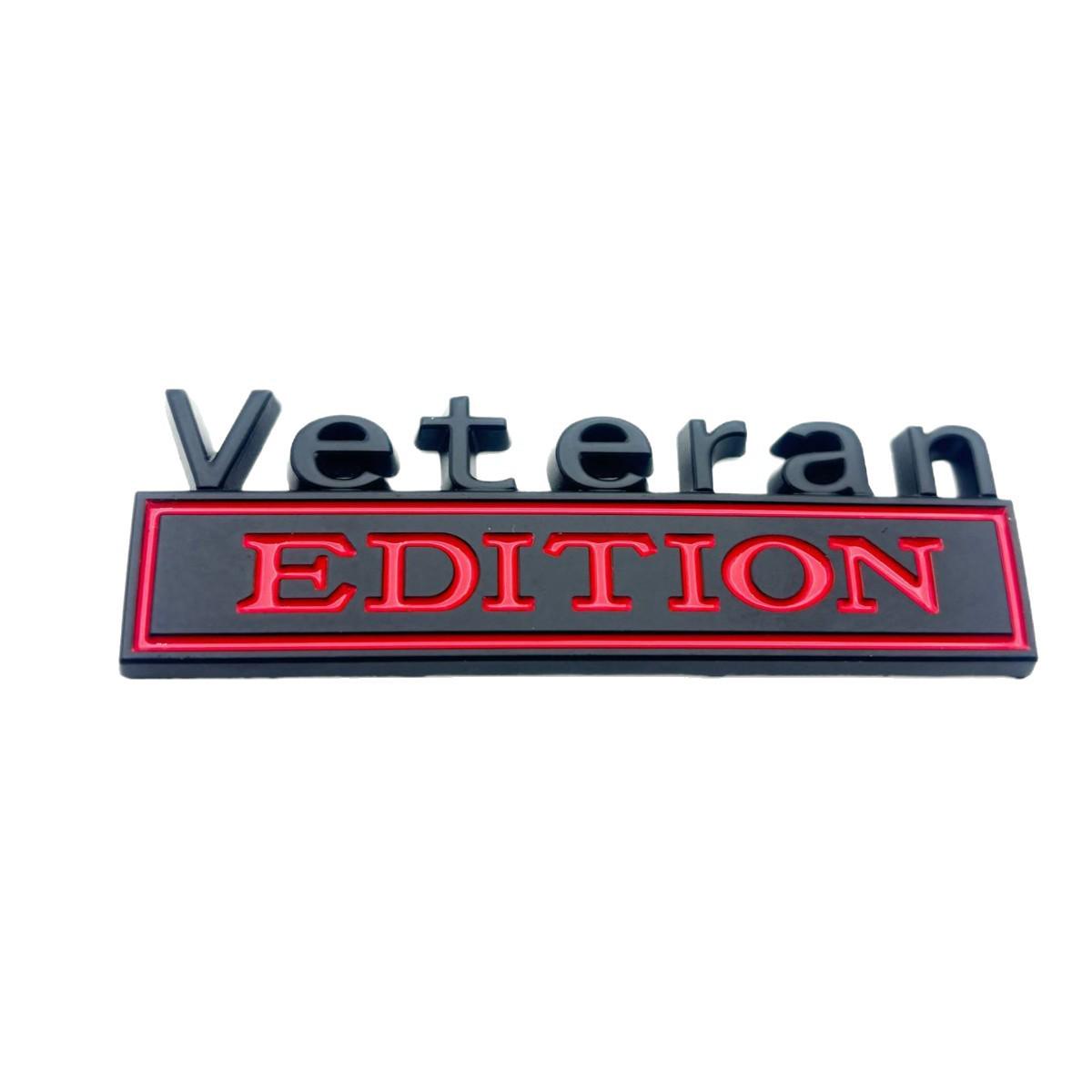 

Veteran Fender Emblem Metal Edition Car Body & Rear Sticker чёрный/красный