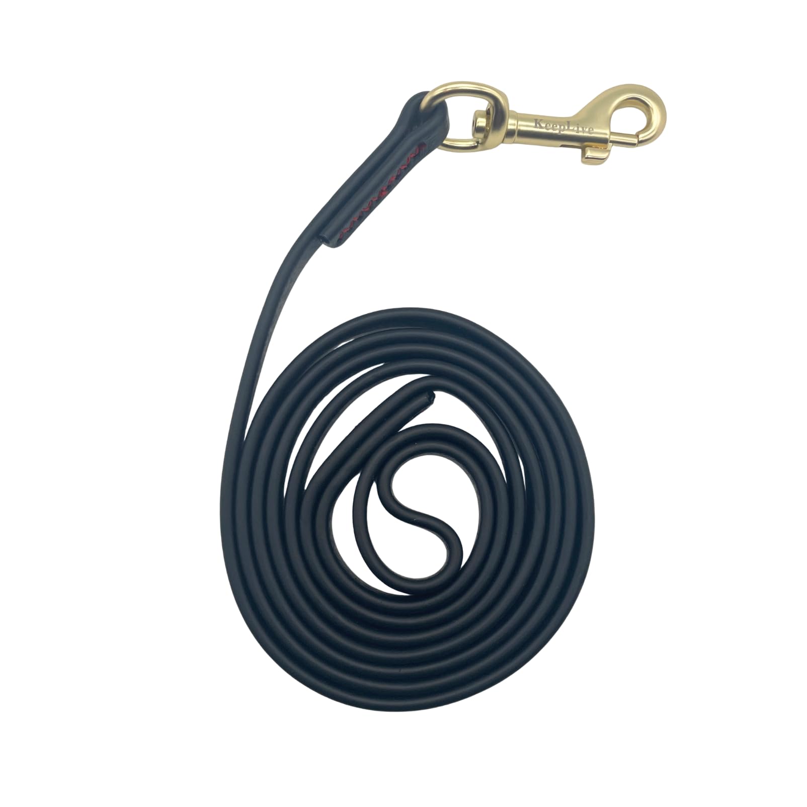 

COZENTA Dog Waterproof Outdoor Training Size Leash, PVC, (Black, S) чорний