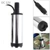 DC 12V 24V 38MM Portable Mini Car Electric Submersible Pump fit for Diesel Fuel Pump Water Oil Barrel Pumps with 2Alligator Clip