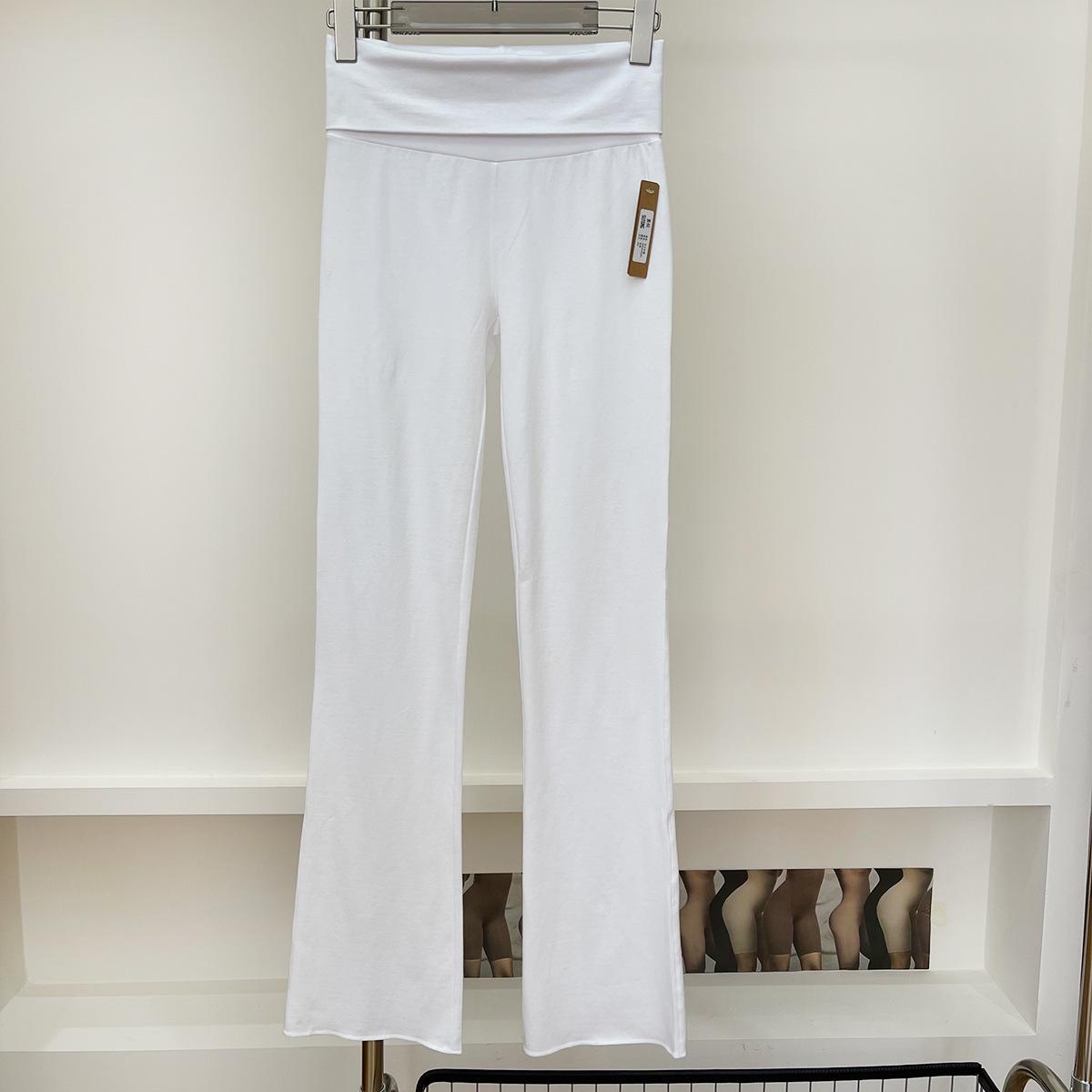 

Skims Women s Slim Fit Cotton Jersey Casual Pants - Sexy, Fashionable, Solid Color, Comfortable, Versatile, Long Style XS (45-52.5 kg)