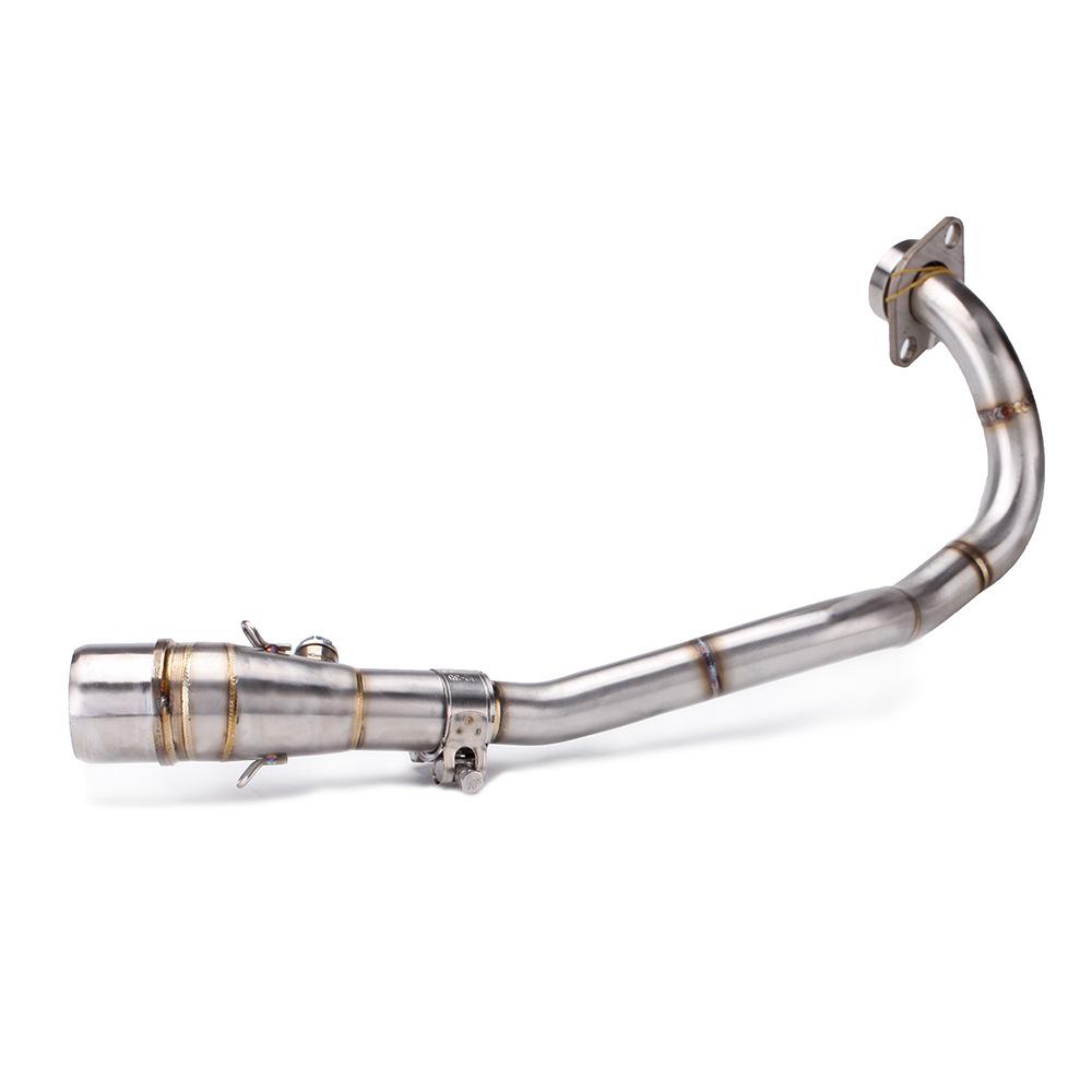 Forza 300 Motorcycle Exhaust Modified Stainless Steel Front Section