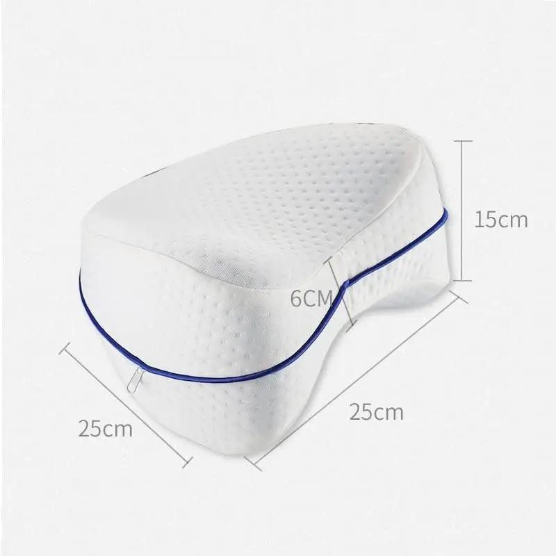 1PC Leg Pillow Memory Cotton Slow Rebound Leg Pillow Relieve Sciatica Accelerate Blood Circulation Alleviate Lower Back Leg Pain