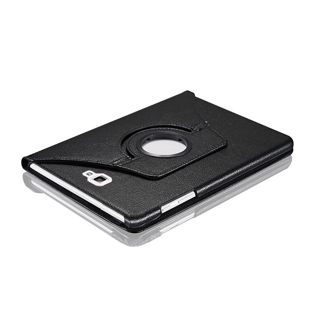 Leather Protective Case Anti Scratch Dustproof Protective Shell 360 degrees Rotation Case for Samsung Galaxy Tab A
