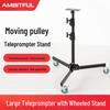 8AMBITFUL Wheeled Light Stand for Live Streaming, Online Classes, and Video Recording with T22 Teleprompter