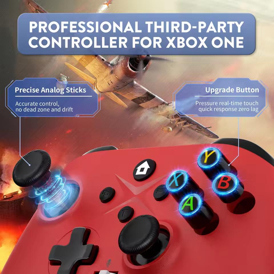 Game Joystick for Xbox One Series S/X/Pc with Six Axis Turbo Gyroscope Dual Vibra Wireless Gamepad Consoles Xbox Controller