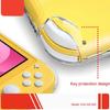 Clear PC Case Shockproof Protective Cover Transparent Protector with Convenient Build In Stand for Switch Lite