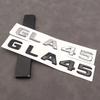 3D ABS Chrome GLA 45 GLA45 Logo Car Trunk Letters Emblem Badge Sticker For Mercedes Benz GLA45 AMG W156 X156 H547 Accessories