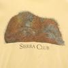 HANES 80s 90s Made In USA Old SIERRA CLUB Orangutan Print Short Sleeve T-shirt Men's Used