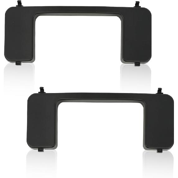 

PIT66 Front Bumper Tow Hook Bolt Cover Caps Pair Compatible with Ford F250 F350 Super Duty 2017-2022 HC3B 17F751-AC, HC3B 17F751-AD, HC3Z17A900D,