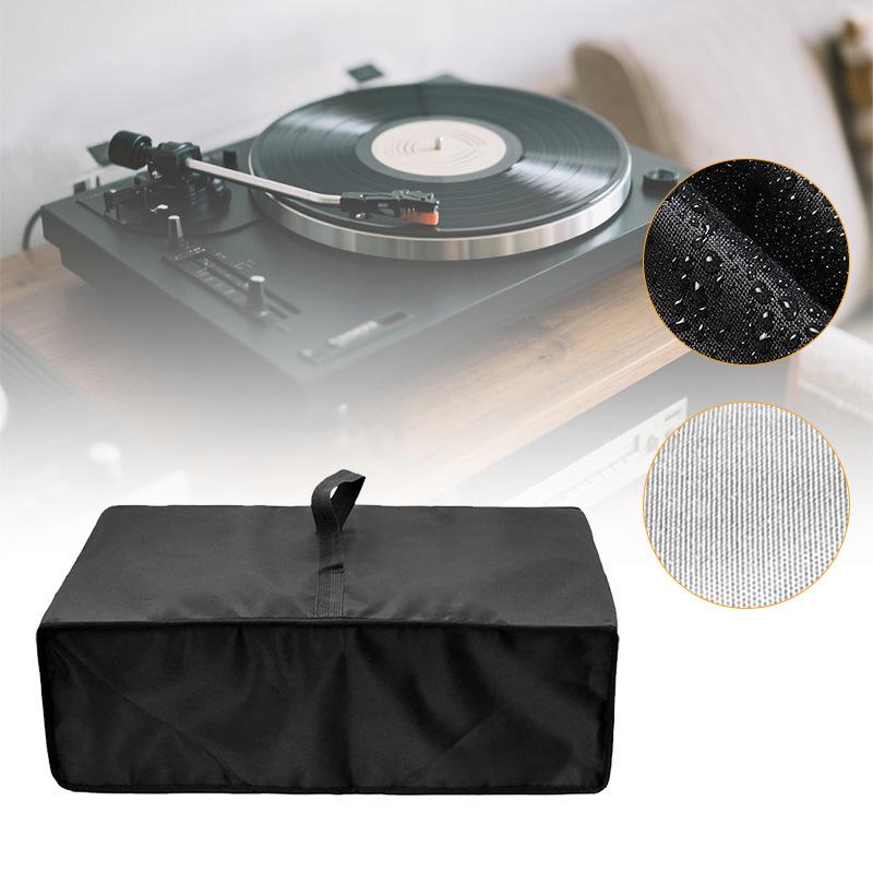 Vodotěsný, odolný proti poškrábání vinylový kryt na gramofon - Oxford látka, Kompatibilní s různými deskami