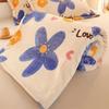 Dual-Use Flannel Throw & Bed Sheet: Thick, Warm, Winter & All-Season Blanket for Dorm or Home, Single/Double