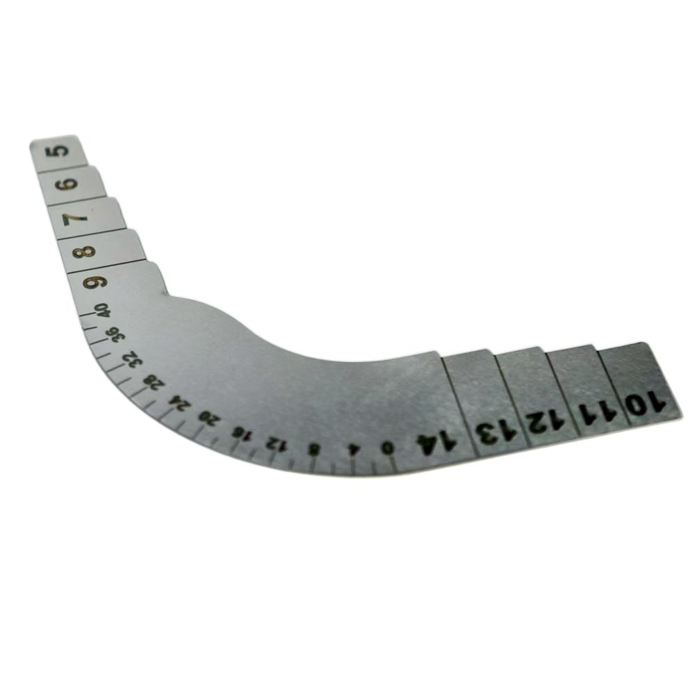 Edelstahl Dentalimplantat Platzbewertungsmessgerät Kieferorthopädisches Lisa-Messgerät zur Vorbereitung der prothetischen Rehabilitation