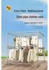 Windproof Galvanized Steel Outdoor Clothes Drying Rack 