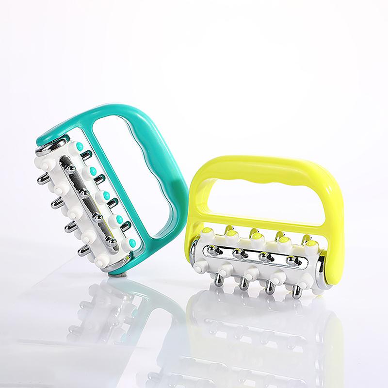 Cellulite Massager Roller Handle Fat Press Lymphatic Drainage Massager Body Muscle Massage Roller Myofascial Release Fitness