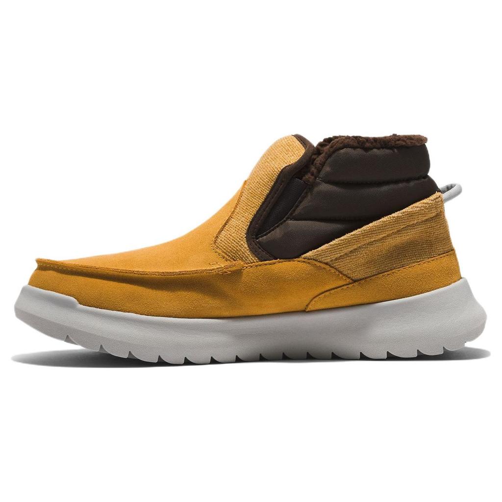 Timberland EZ Lounge Leather Durable Professional Comfortable Ankle Outdoor Boots Men boots Yellow White A41TX015